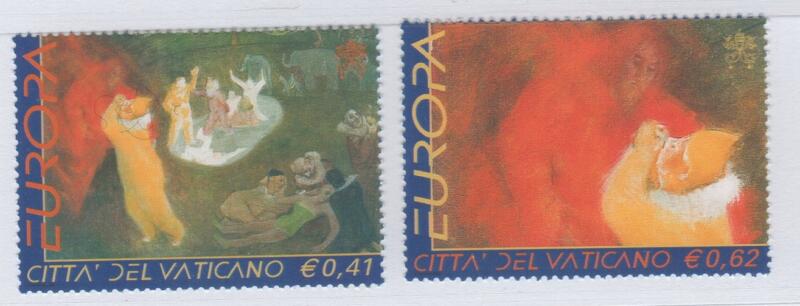 Francobolli Vaticano Anno 2002 Europa Il circo