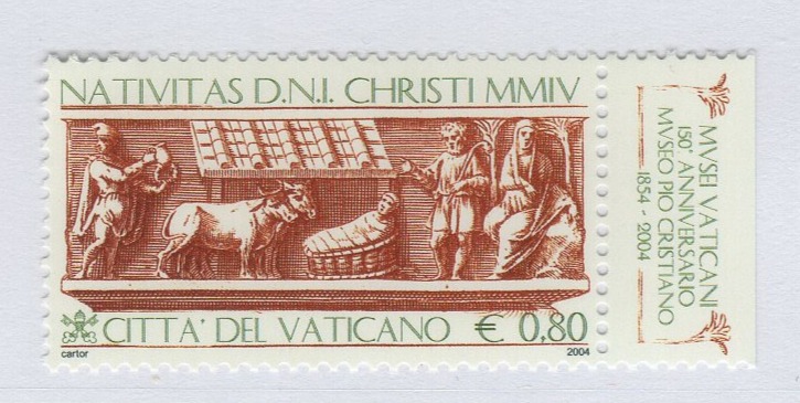 Francobollo Vaticano Anno 2004 Natale