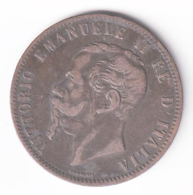 Moneta Regno d’Italia VITTORIO EMANUELE II RE D’ITALIA - 10 Centesimi 1867 Birmingham