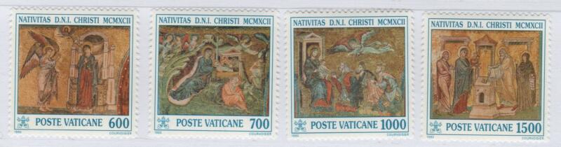 Francobolli Vaticano Anno 1992 Natale