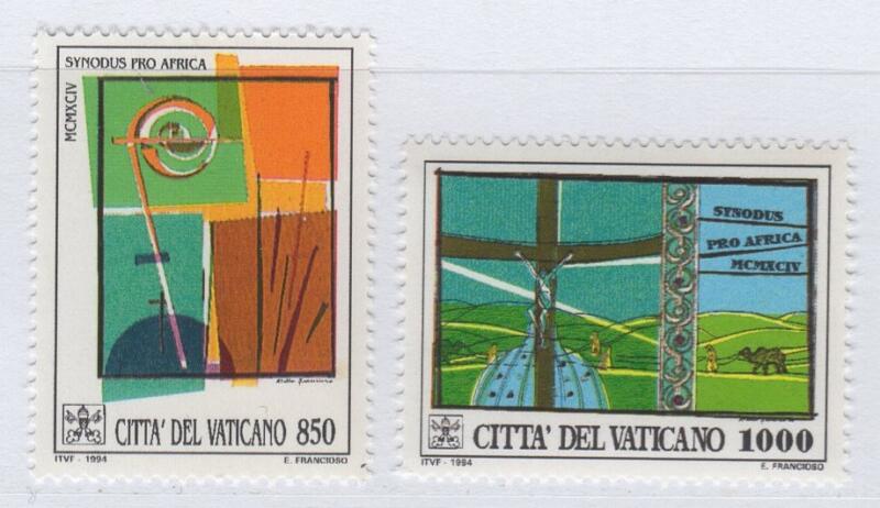 Francobolli Vaticano Anno 1994 Assemblea speciale per l'Africa del Sinodo dei Vescovi