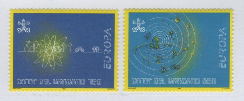 Francobolli Vaticano Anno 1994 Europa L'Europa e le scoperte
