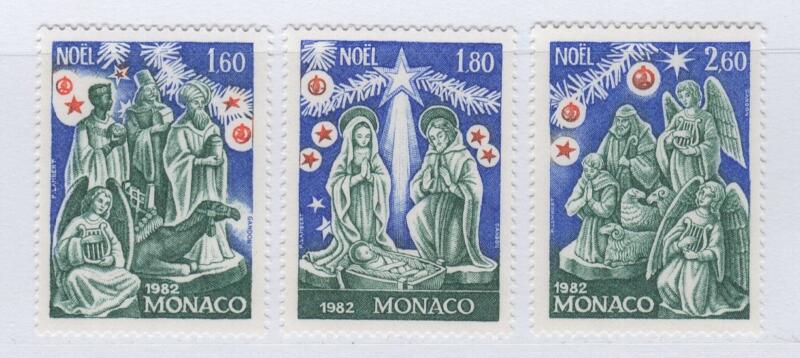 Francobolli Monaco Anno 1982 Natale