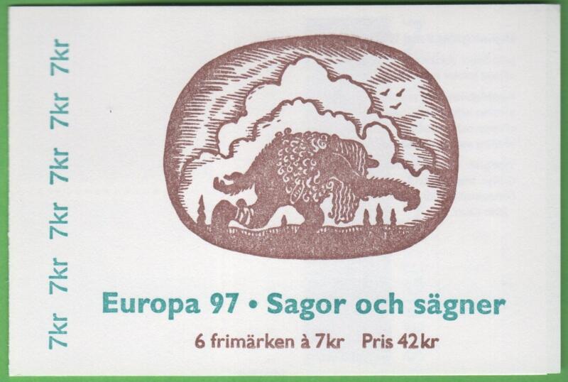 Libretto Svezia Anno 1997 Europa Storie e leggende