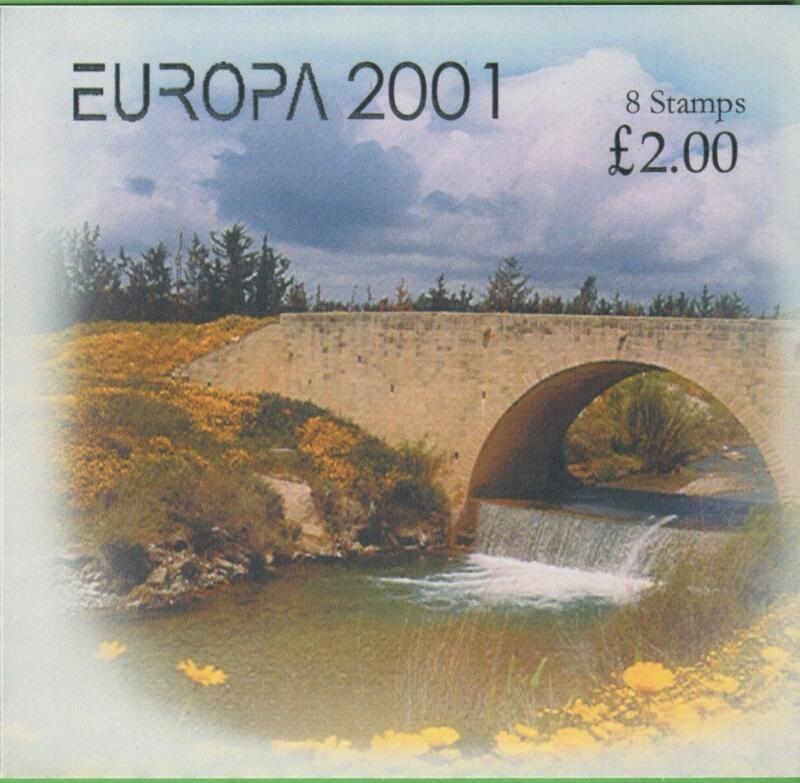 Libretto Cipro Anno 2001 Europa L'acqua ricchezza naturale