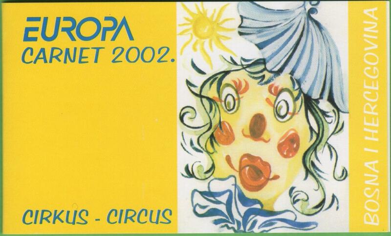 Libretto Bosnia Erzegovina Anno 2002 Europa Il circo