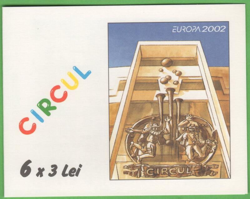 Libretto Moldavia Anno 2002 Europa Il circo
