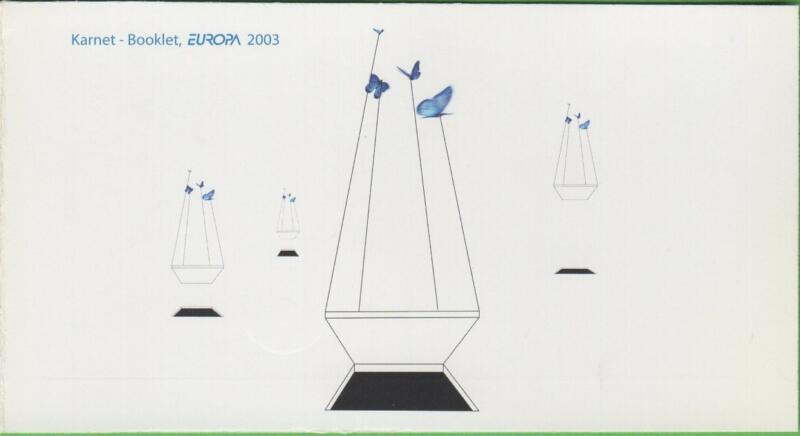 Libretto Bosnia Erzegovina Anno 2003 Europa L'arte del manifesto