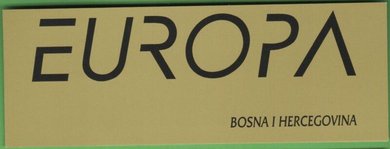 Libretto Bosnia Erzegovina Croata Anno 2003 Europa L'arte del manifesto