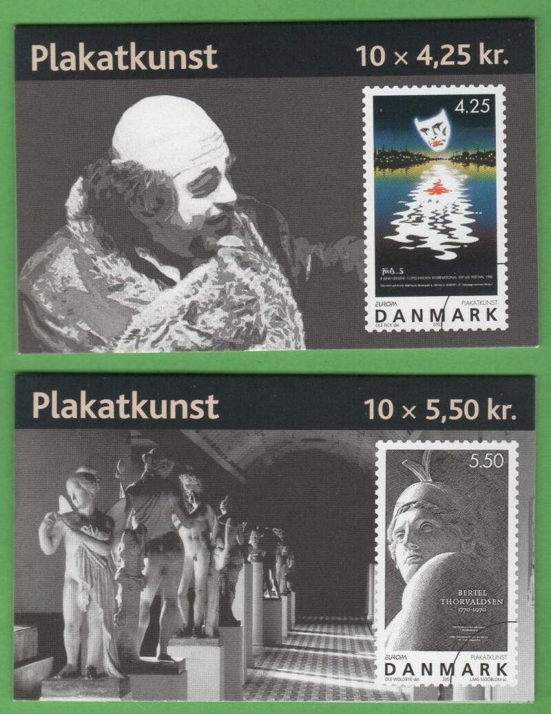 Libretti Danimarca Anno 2003 Europa L'arte del manifesto