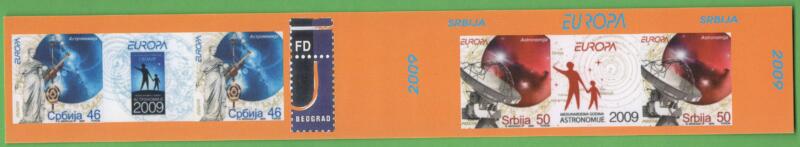 Libretto Serbia Anno 2009 Europa Astronomia