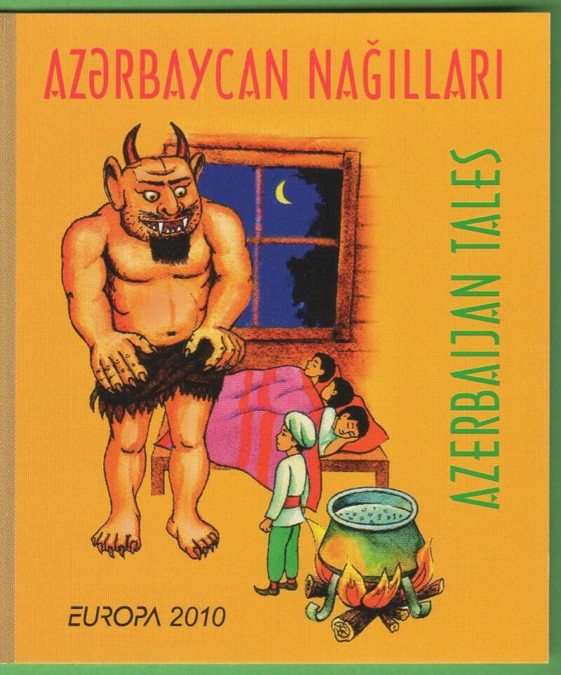Libretto Azerbaigian Anno 2010 Europa Libri per l'infanzia