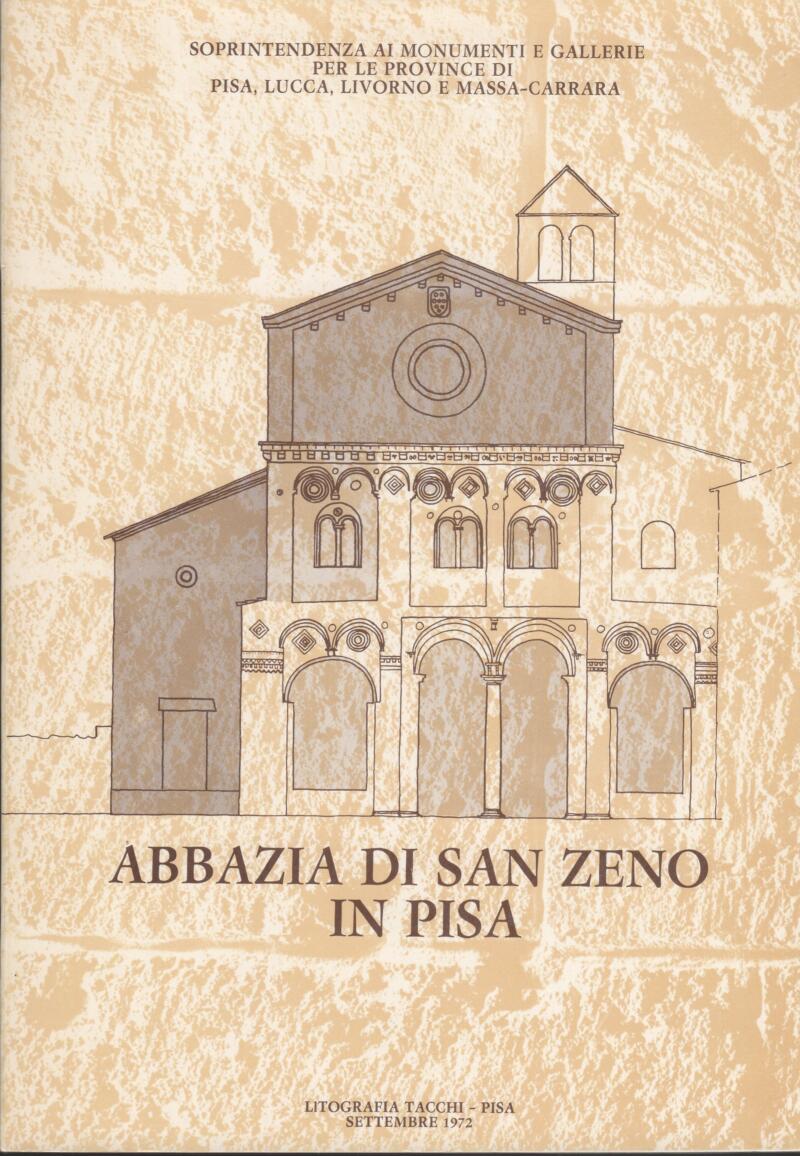 Abbazia di San Zeno in Pisa, 1972