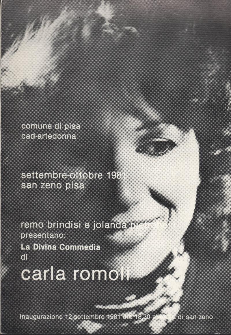 La Divina Commedia di Carla Romoli, 1981