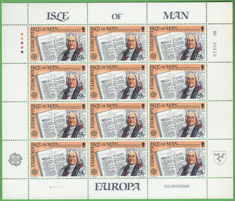 Minifogli Man Anno 1982 Europa Avvenimenti storici