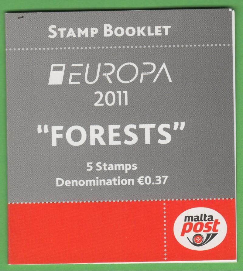 Libretto Malta Anno 2011 Europa Le foreste