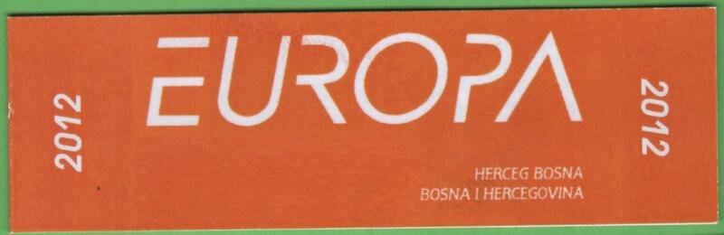 Libretto Bosnia Croata Anno 2012 Europa Turismo