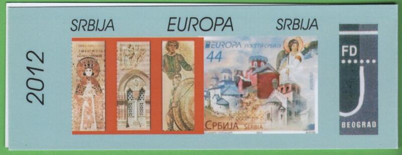 Libretto Serbia Anno 2012 Europa Turismo