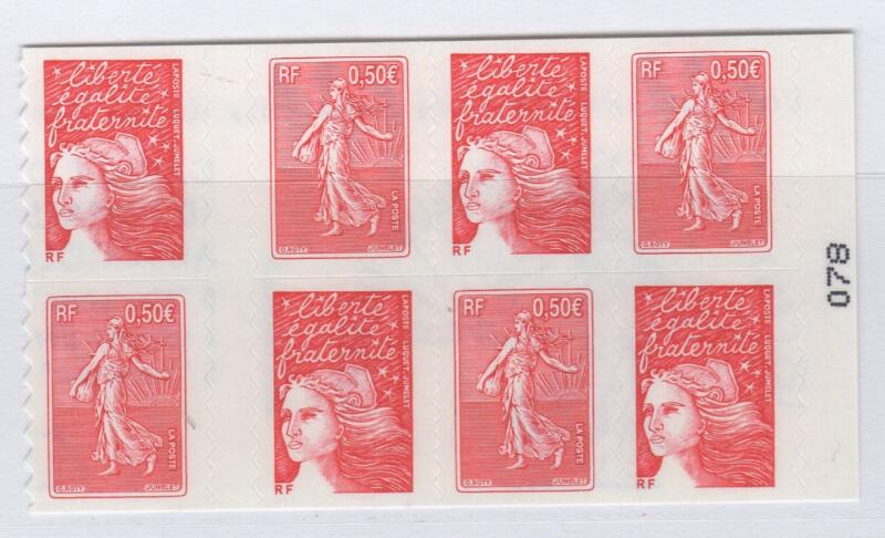 Francobollo Francia Anno 2003 Centenario della 'Seminatrice di Roty' Autoadesivo da libretto