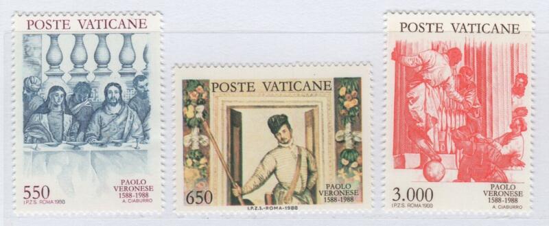 Francobolli Vaticano Anno 1988 Quarto centenario della morte di Paolo Caliari detto il Veronese