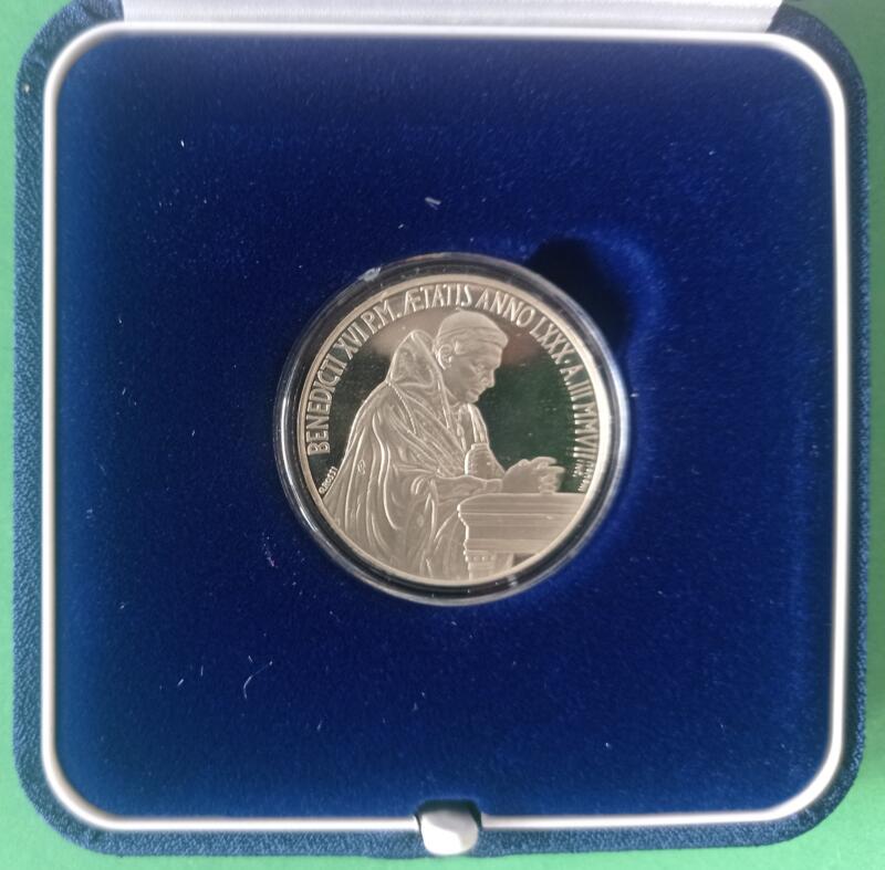 Moneta Vaticano Anno 2007 Euro 5 XL Giornata mondiale della Pace Proof