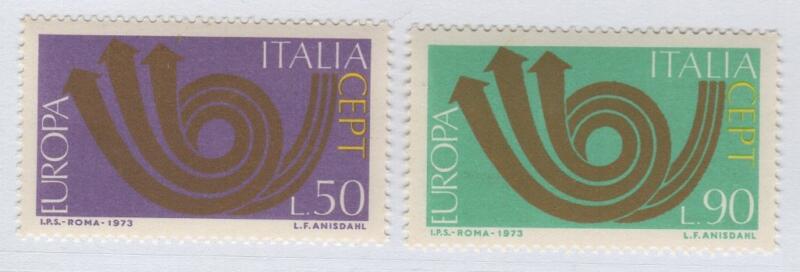 Francobolli Repubblica Italiana Anno 1973 Europa