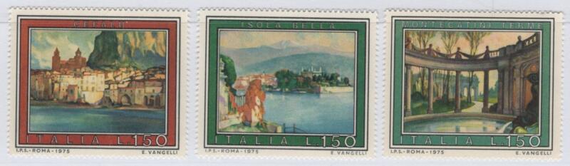 Francobolli Italia Repubblica Anno 1975 Turistica Seconda serie