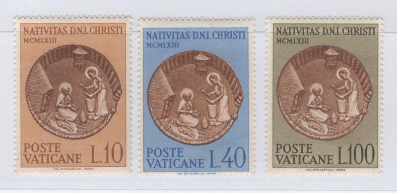 Francobolli Vaticano Anno 1963 Natale