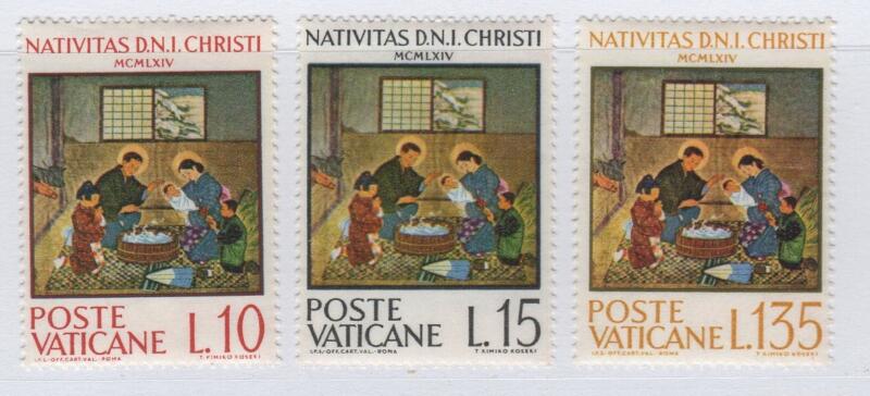 Francobolli Vaticano Anno 1964 Natale