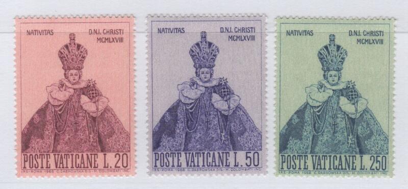 Francobolli Vaticano Anno 1968 Natale