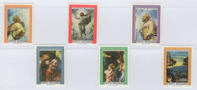 Francobolli Vaticano Anno 1976 La Trasfigurazione di Raffaello