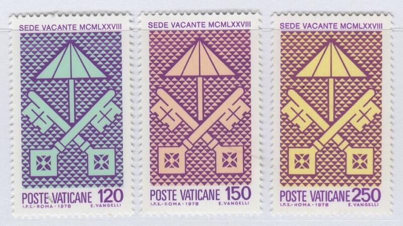 Francobolli Vaticano Anno 1978 Sede Vacante