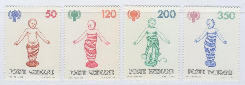 Francobolli Vaticano Anno 1979 Anno internazionale del fanciullo
