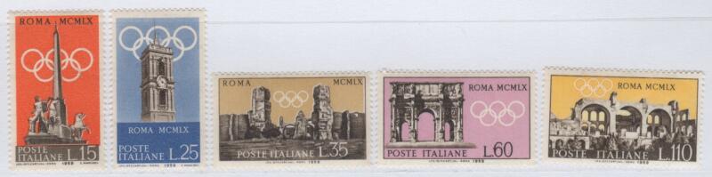 Francobollo Italia Repubblica Anno 1959 Preolimpica