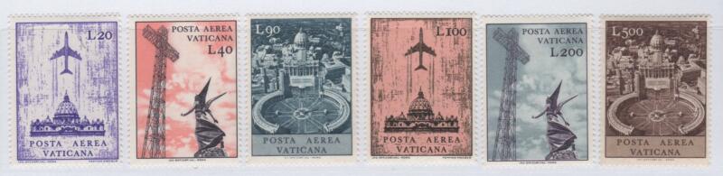 Francobolli Vaticano Anno 1967 Posta Aerea