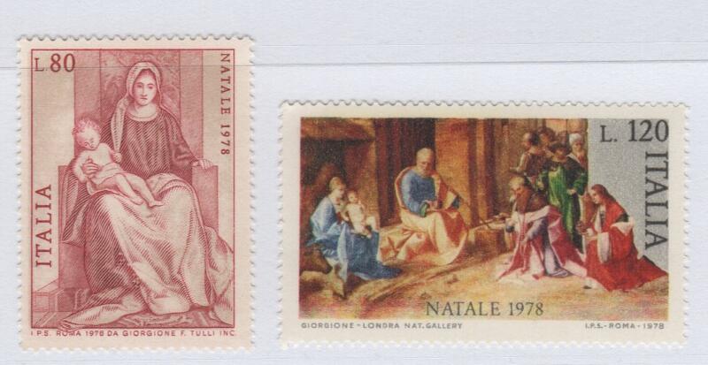 Francobolli Italia Repubblica Anno 1978 Natale