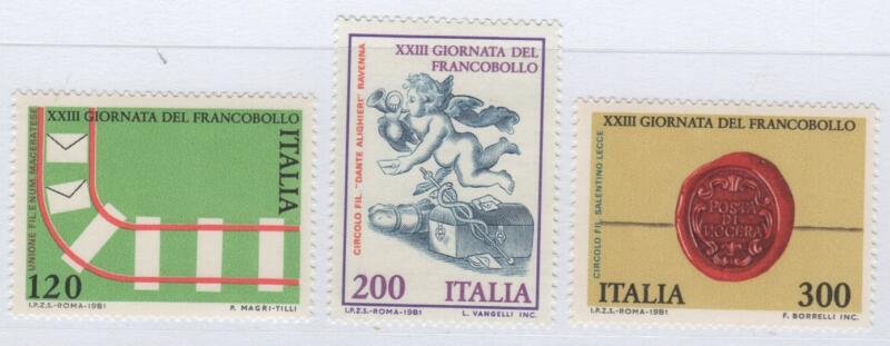 Francobolli Italia Repubblica Anno 1981 23esima Giornata del francobollo