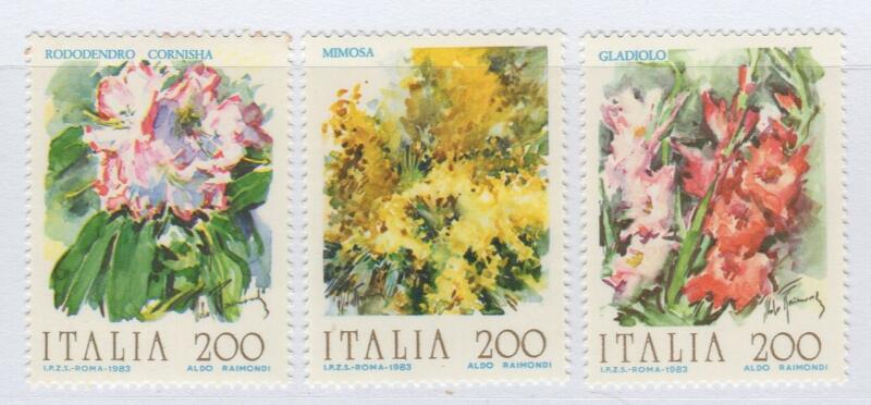 Francobolli Italia Repubblica Anno 1983 Fiori d'Italia Terza serie