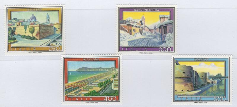 Francobolli Italia Repubblica Anno 1983 Turistica Decima serie
