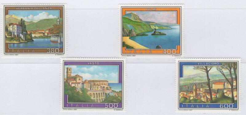 Francobolli Italia Repubblica Anno 1987 Turistica 14esima serie