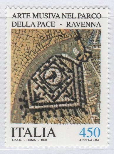 Francobolli Italia Repubblica Anno 1990 Il patrimonio artistico e culturale italiano