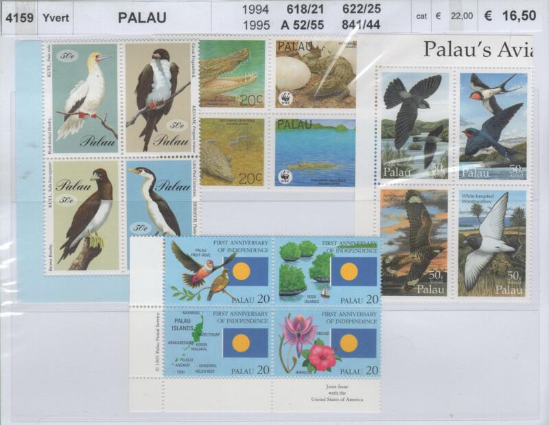Francobolli Palau Anni 1994-1995 Varie emissioni