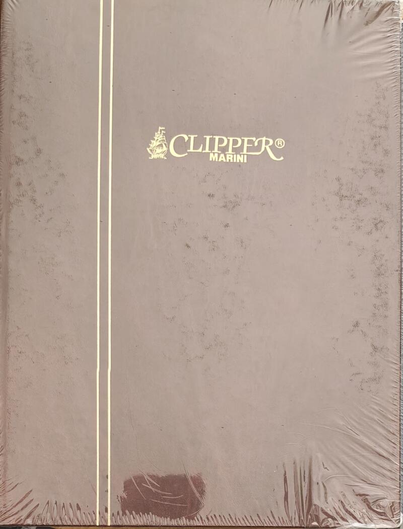Classificatore Marini Clipper 24 pagine a fondo bianco con divisione