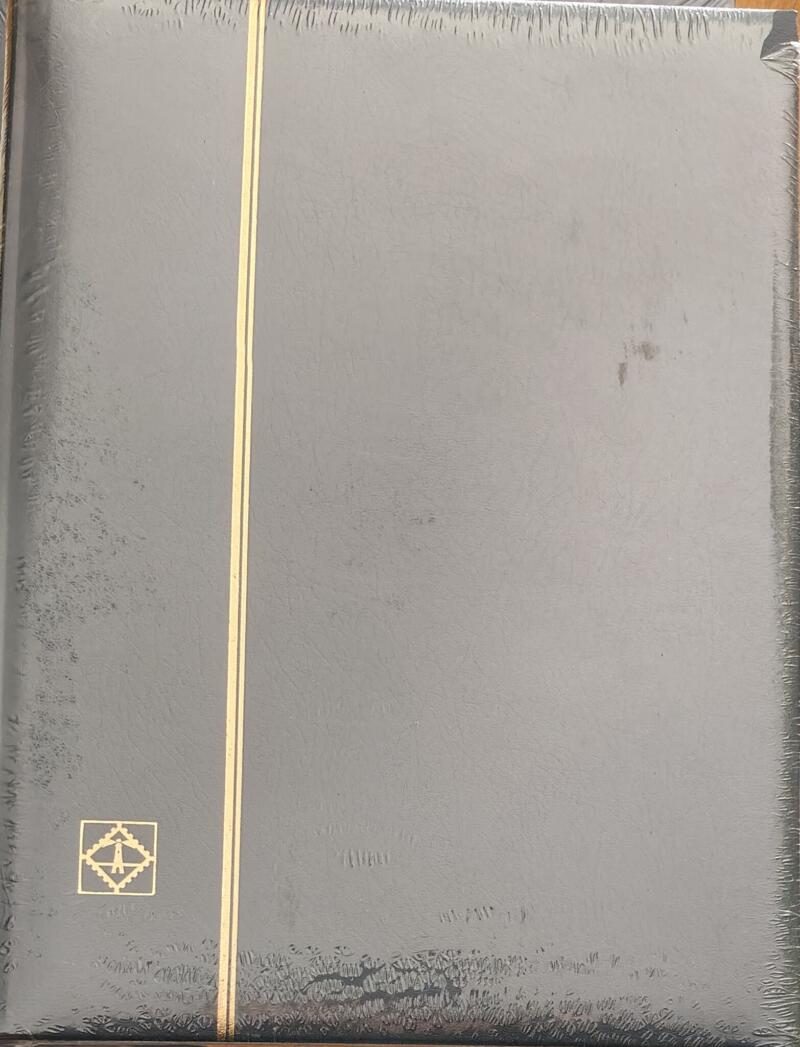 Classificatore Leuchtturm Premium 16 pagine a fondo nero