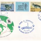 Annulli filatelici speciali Crociera Amerigo Vespucci Anno 1978 Box ufficiale composto da 16 buste affrancate 1 aerogramma speciale e 1 cartoncino con la serie nuova