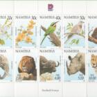 Carnet Francobolli Namibia Anno 1997 Flora e fauna