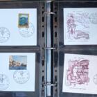 OCCASIONE! Lotto composto da n. 108 Buste Primo Giorno completo di cartella SVAR con custodia mis. 18 x 24 cm. e n. 27 fogli a 4 spazi sconto 80%