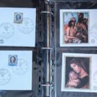 OCCASIONE! Lotto composto da n. 108 Buste Primo Giorno completo di cartella SVAR con custodia mis. 18 x 24 cm. e n. 27 fogli a 4 spazi sconto 80%