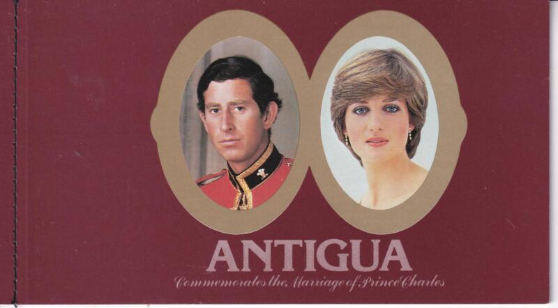Libretto Antigua Anno 1981 Nozze Principe Carlo e Lady Diana