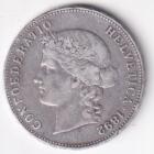 Moneta Svizzera Anno 1892 Franchi 5